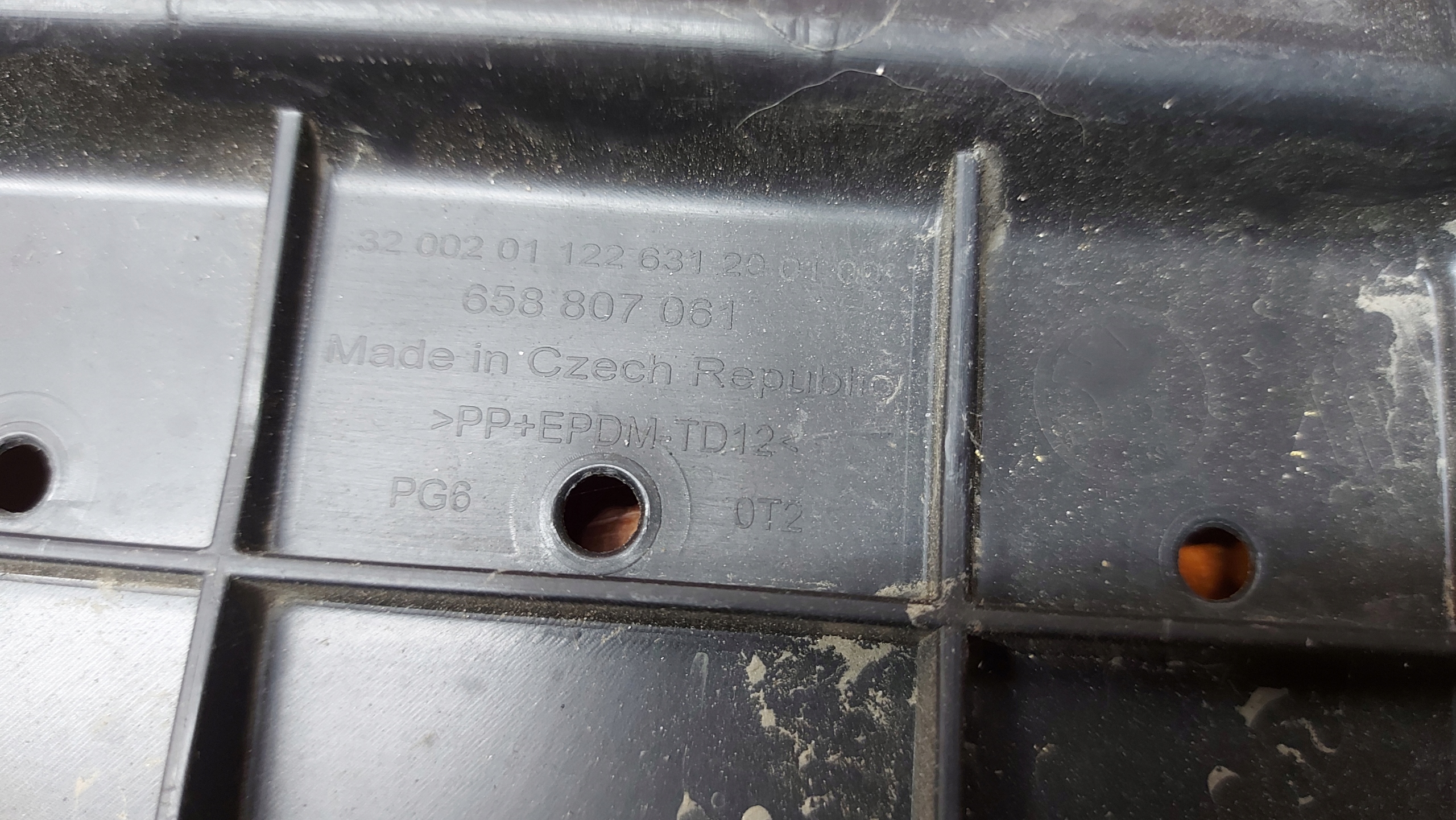 ABSORBER cover below bumper front front SKODA KAMIQ 19