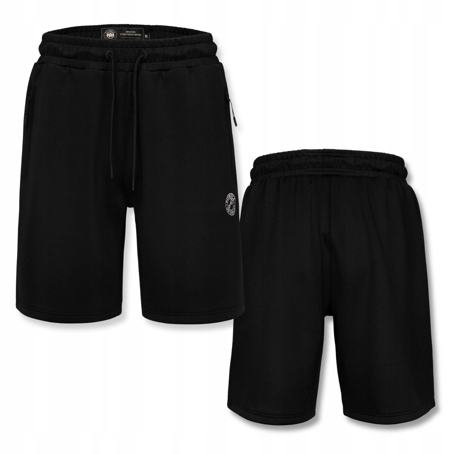 Pánské teplákové šortky Pitbull Oldschool San Diego Ca s kapsami na zip L