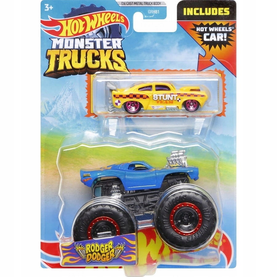 

Hot Wheels Monster Truck Rodger Dodger, HDB96