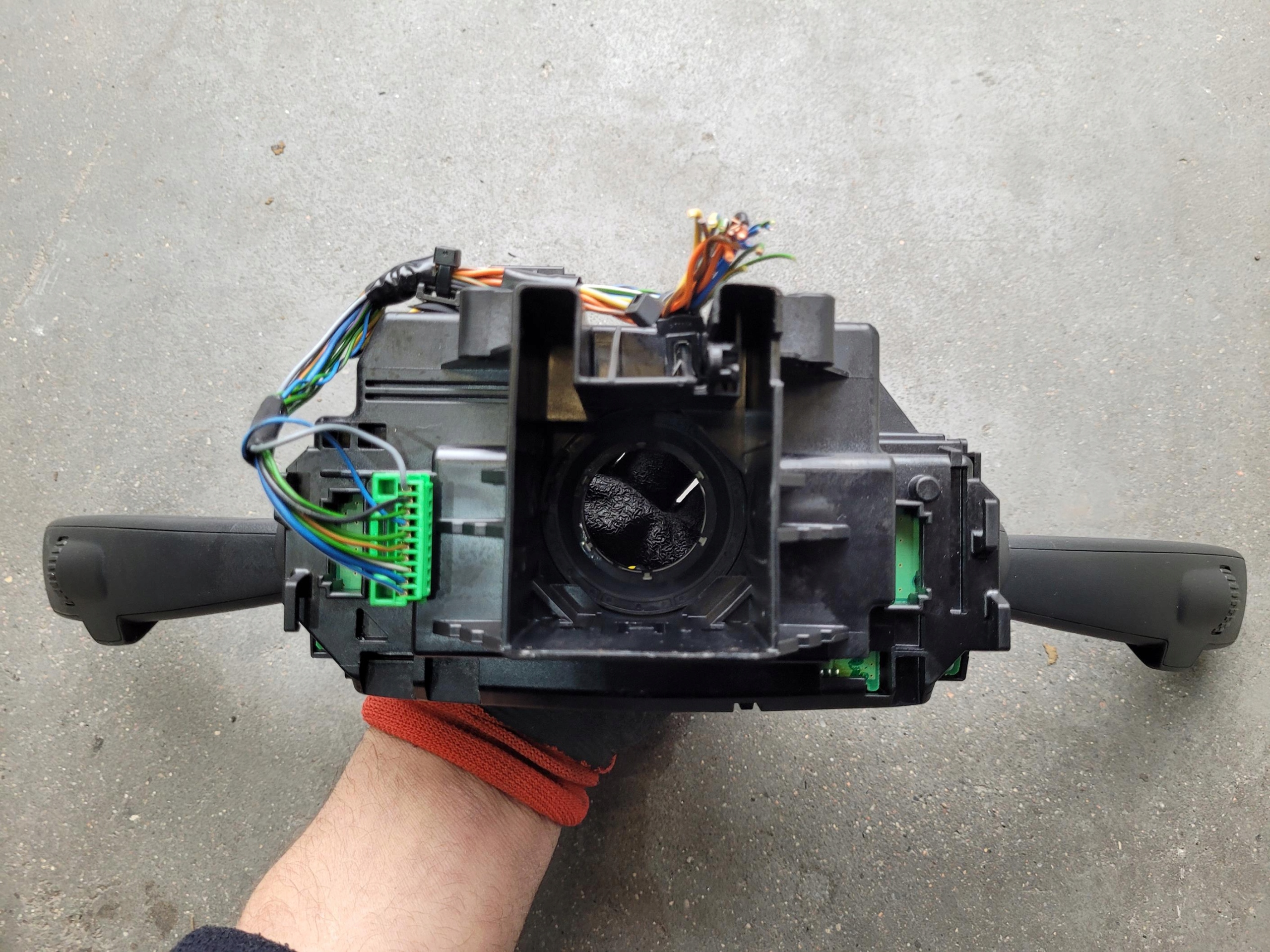 control steering wheel levers and controls ring airbag VOLVO S60 II LIFT