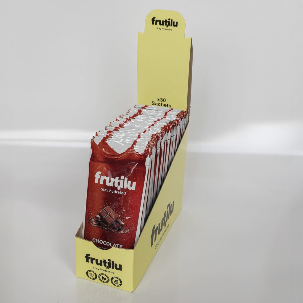 Levně Frutilu Čokoláda krabička (30 x 10 g) Nápoj v prášku