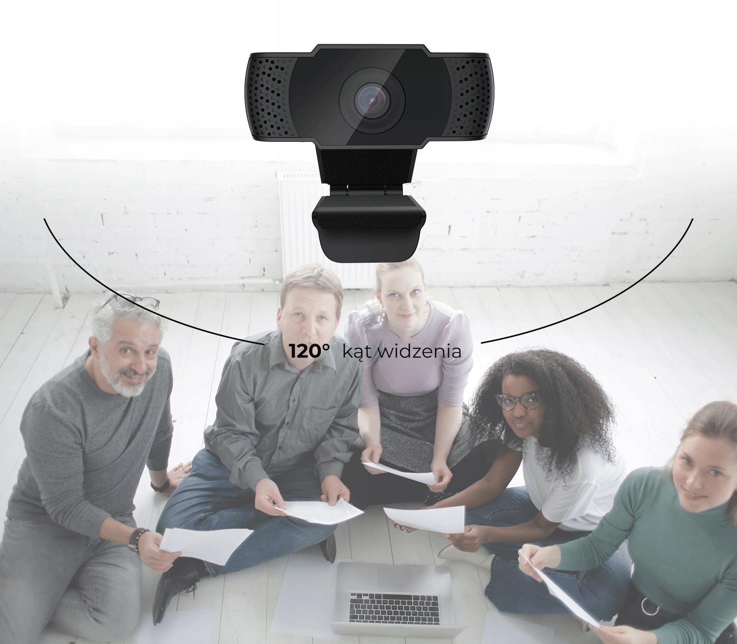 Kamera internetowa VidiLine VIDI-KAM-USB-2 szkoly Marka inna