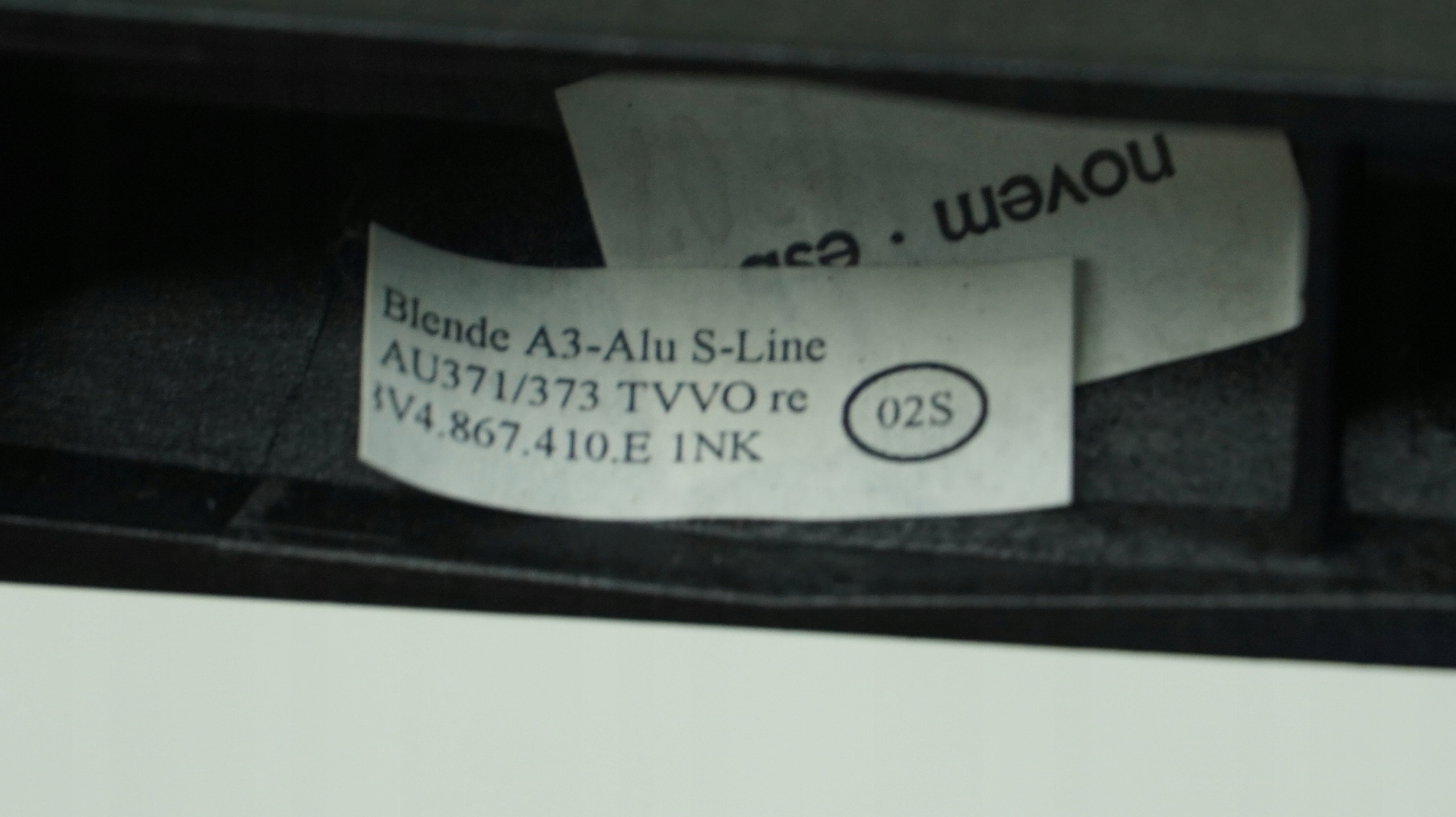 AUDI A3 8V SPORTBACK moulding dekor door right PRZO