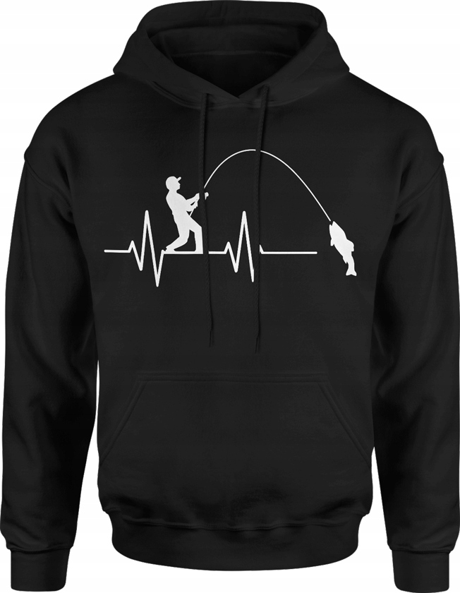 Bluza Wędkarska Dla Wędkarza Wędkarstwo Z Wędką Rybą Fishing L