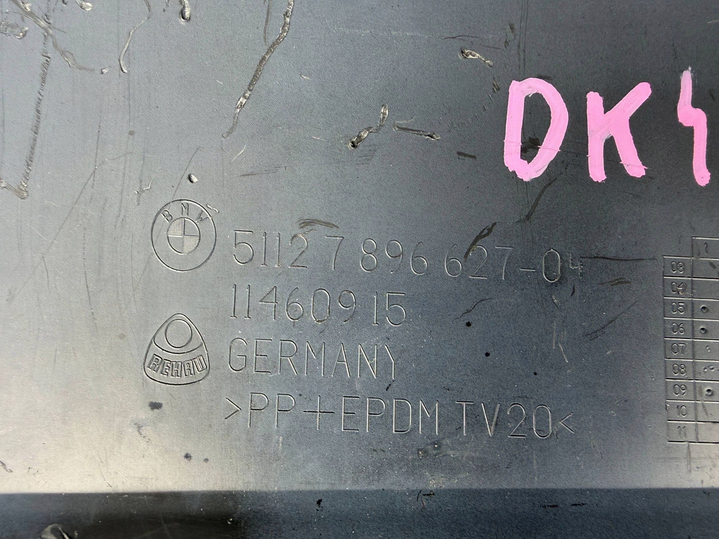 Bmw 5 E61 E60 M pakiet Heckspoiler der Stoßstange heck hinten