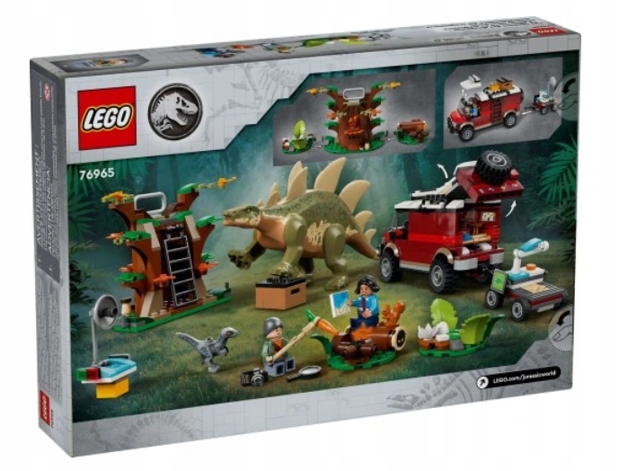 LEGO 76965 JURASSIC WORLD DINOMISJE ODKRYCIE STEGOZAURA Numer produktu 76965