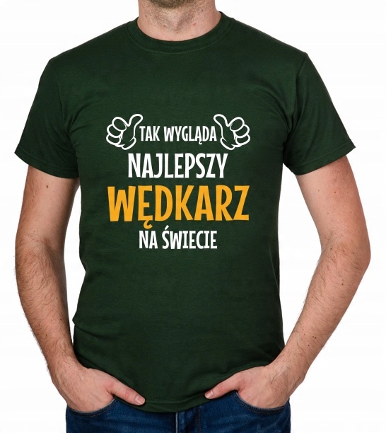 

koszulka Najlepszy Wędkarz prezent