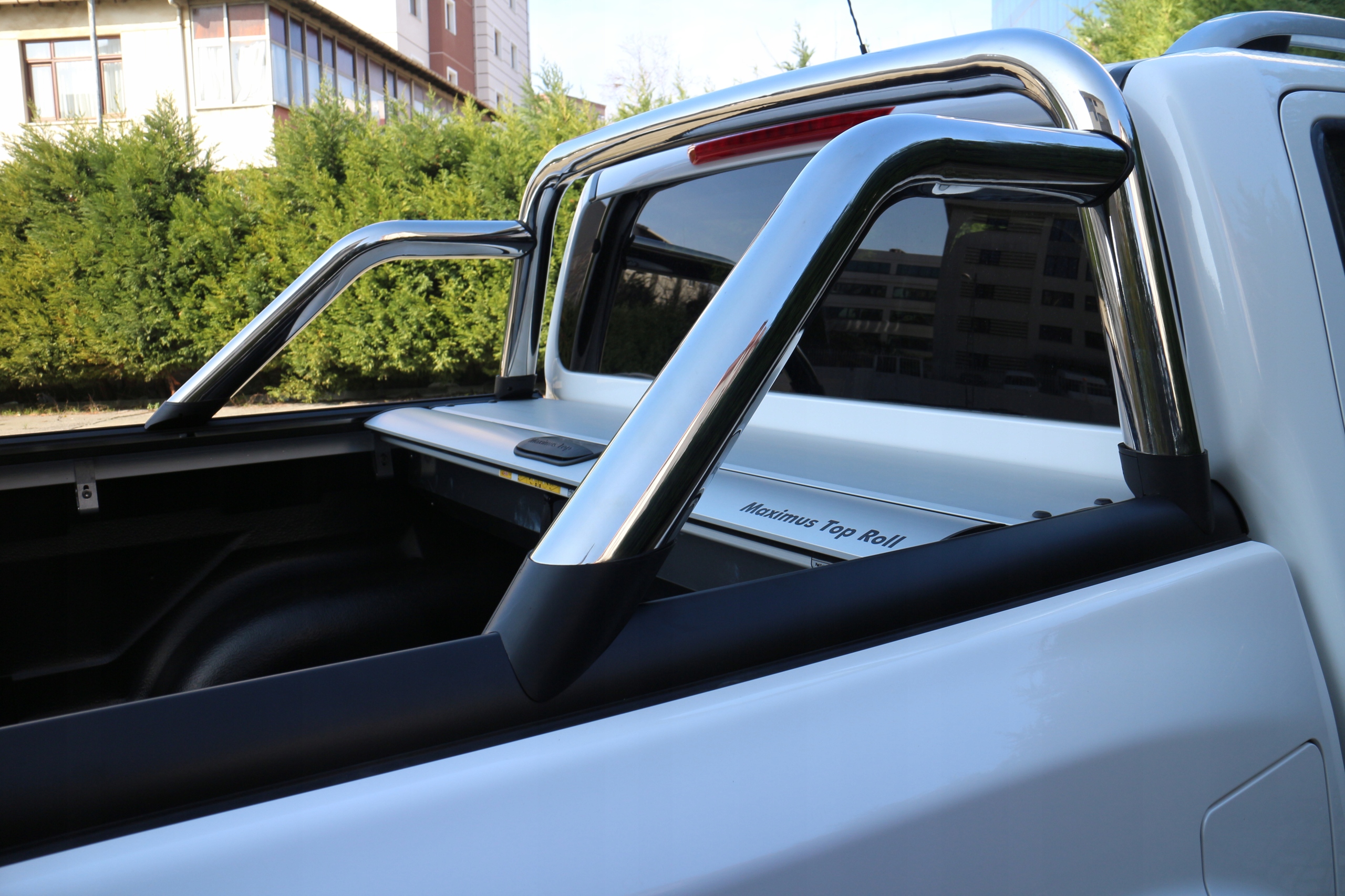 Orurowanie paki rollbar do rolety Ford Ranger chrom