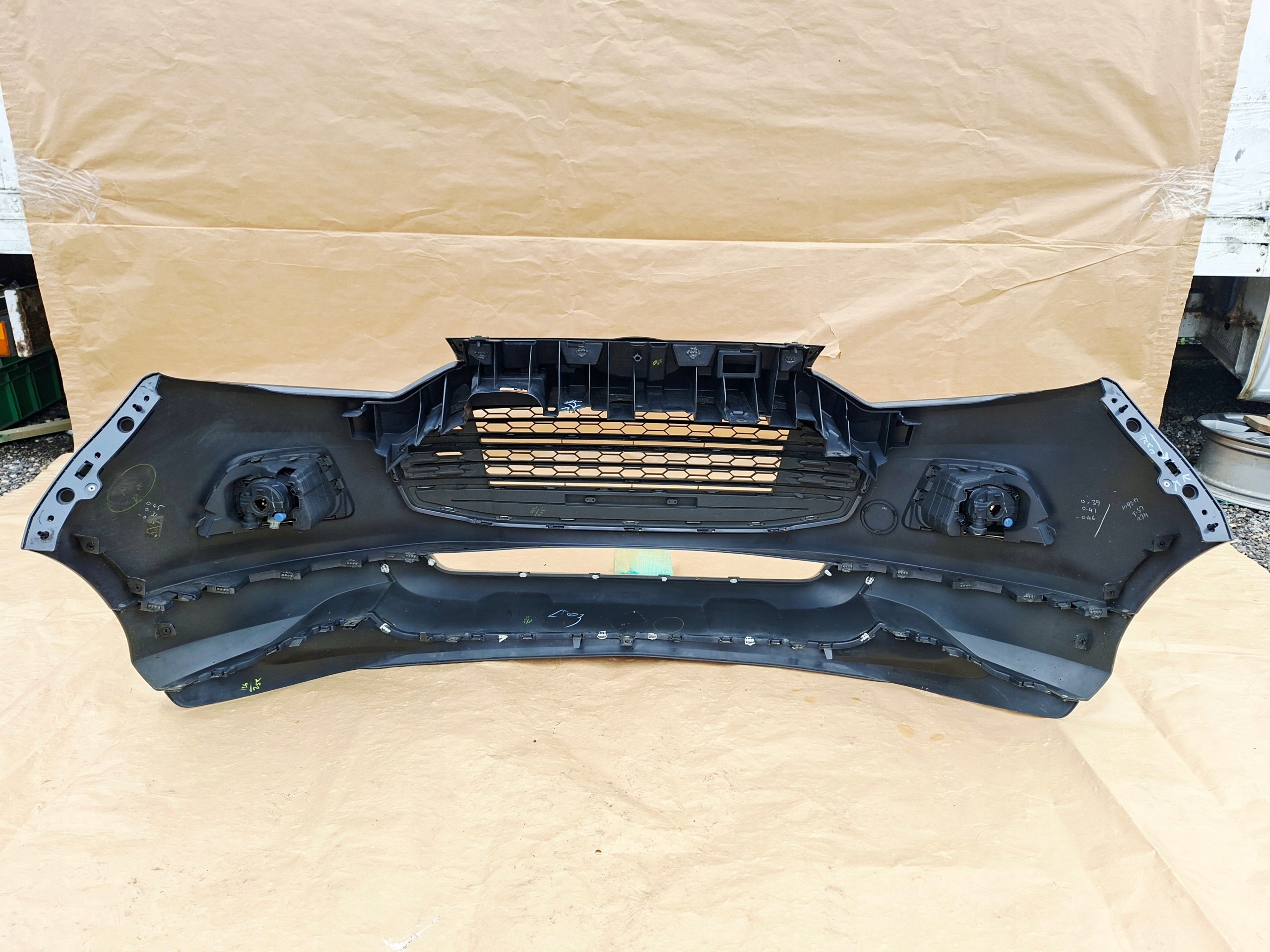 FORD ECOSPORT 2012-2017 bumper front complete grey METALIK