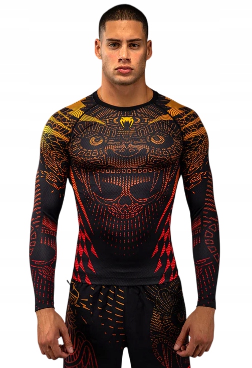 Venum Rashguard Dlouhý rukáv s dlouhým rukávem Quetzal Fury M