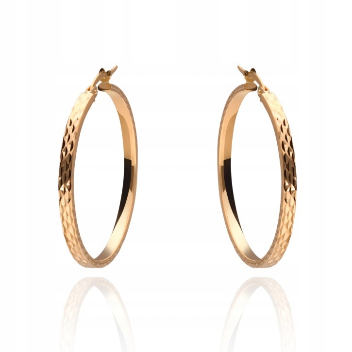 Nowe złote kolczyki 14K Gold4u nr 90060629 Zak