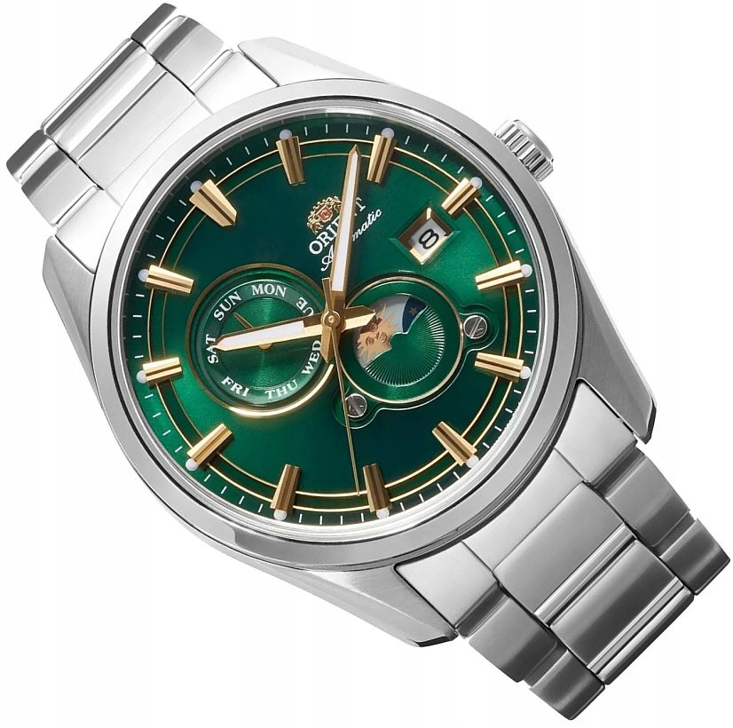 Pánské Hodinky Orient RA-AK0314E30B Automat Japonský Safír Day&Night 41,5 mm