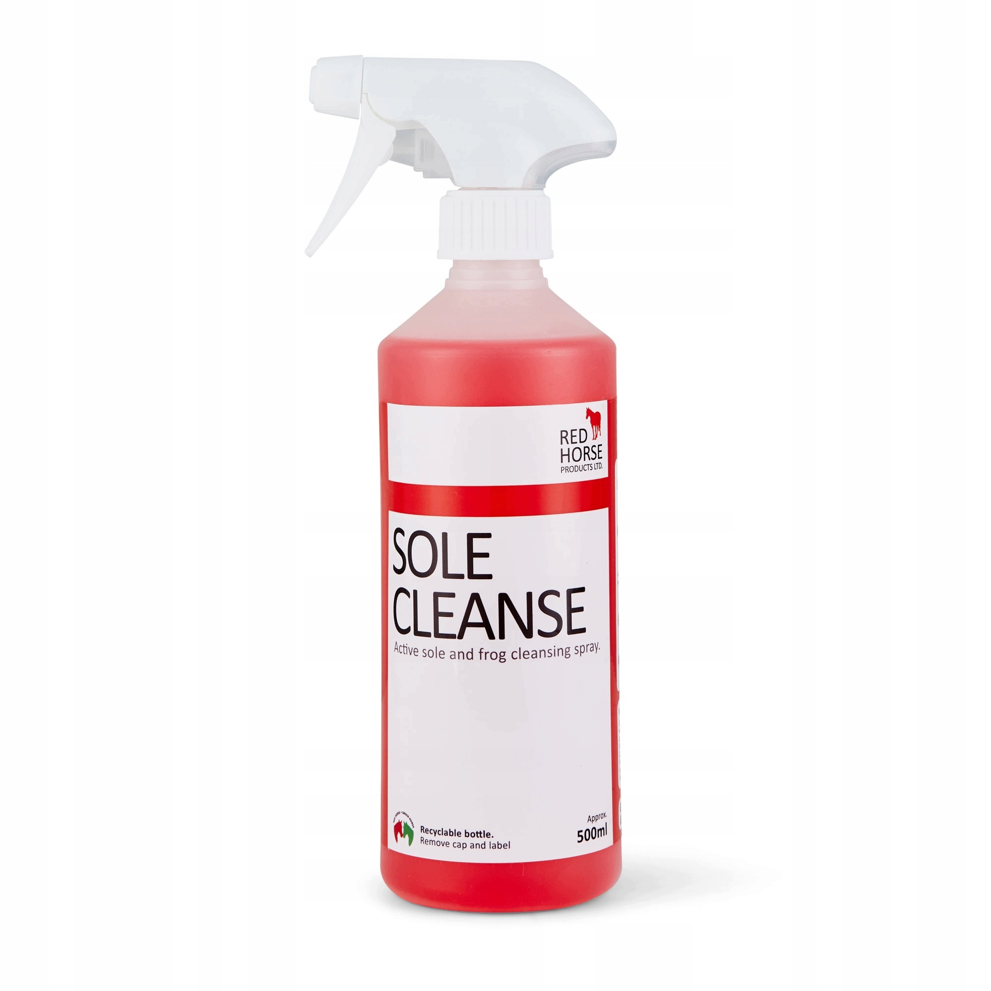 Red Horse Sole Cleanse spray czyszczenie, pielęgnacja kopyt dla koni 500 ml