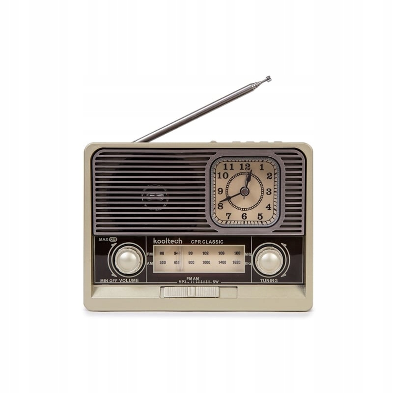 RADIO BLUETOOTH KOOLTECH VINTAGE styl klasyczny RETRO Marka Kooltech