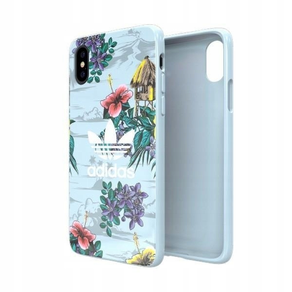 

Adidas Or SnapCase Floral iPhone X/Xs szary/grey C