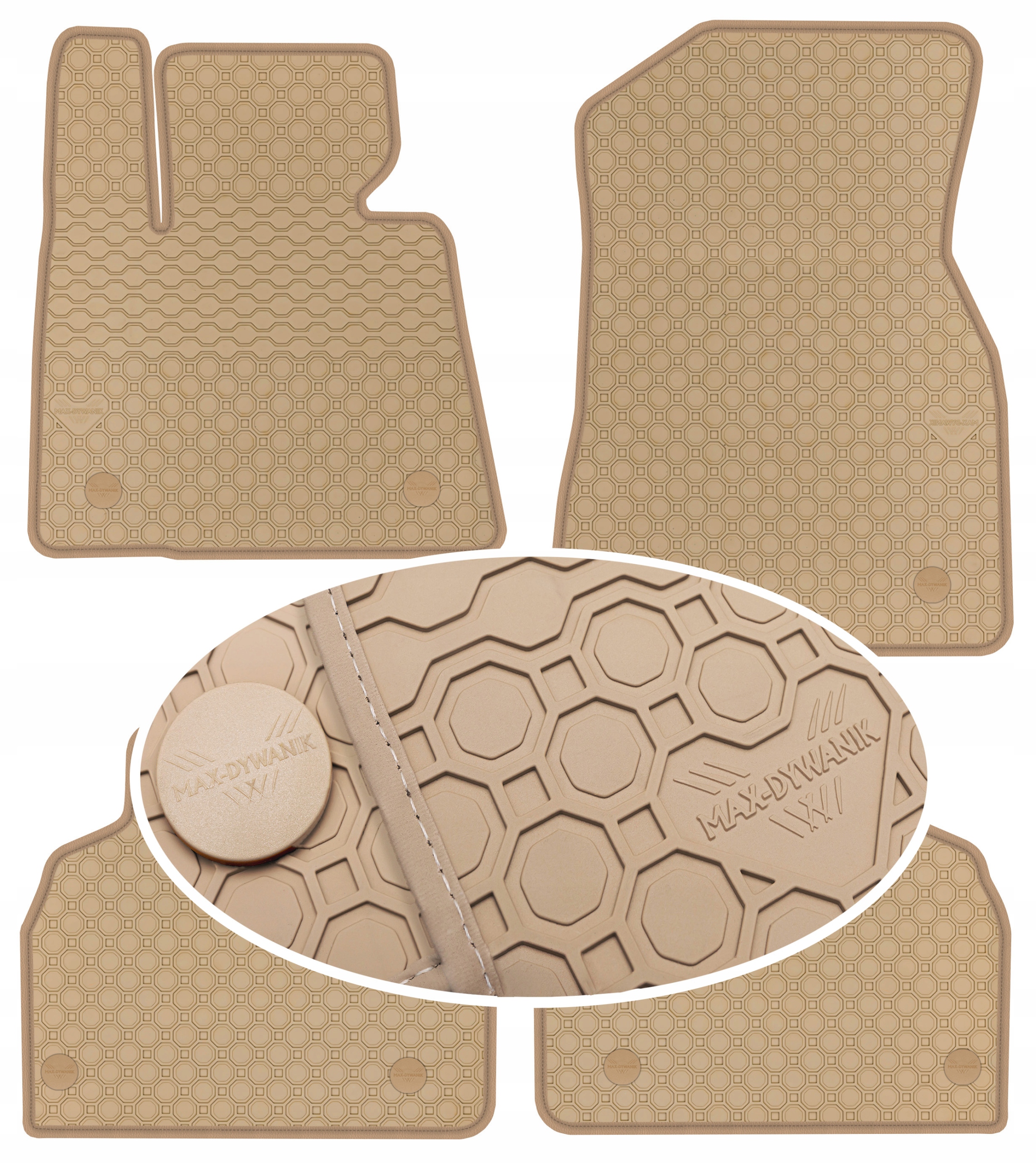 Bmw X7 G07 Suv 7os 2017- Gumové rohože PrimeLiner