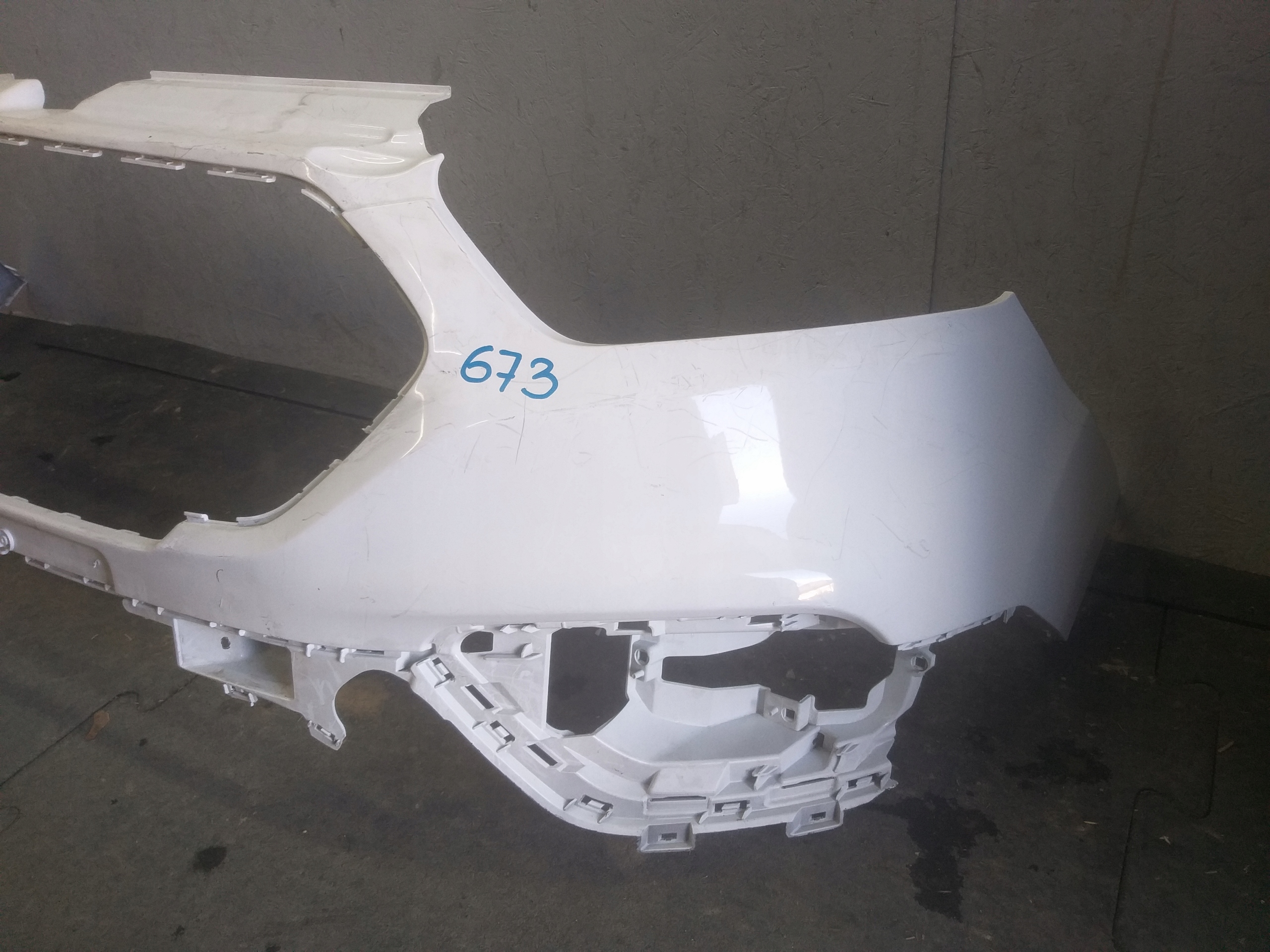 Pare choc Avant FORD TRANSIT CUSTOM LIFT 18