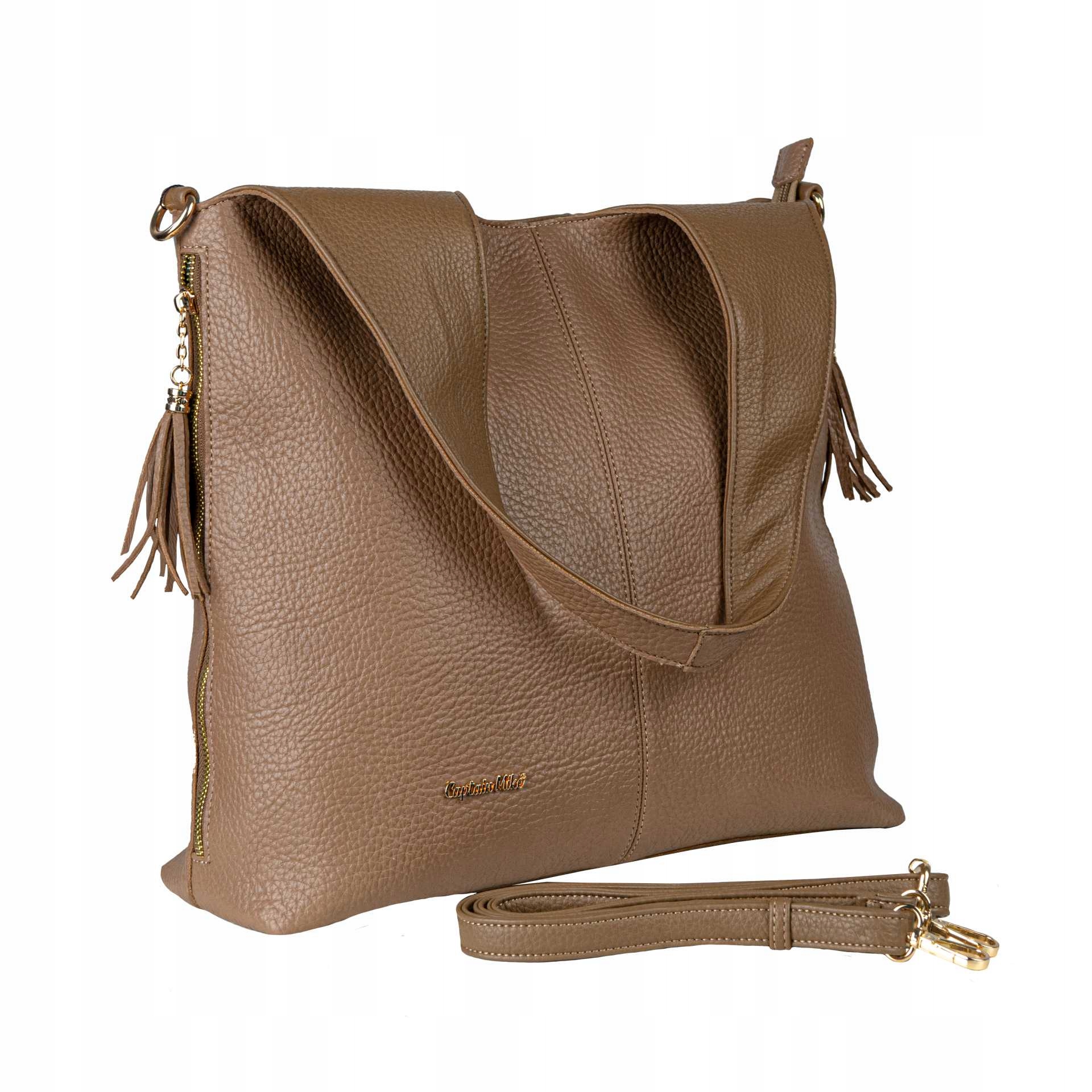Elegantní dámská kabelka Dárek hnědá Firenze Captain Mike