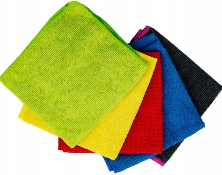 ŚCIERECZKA Z MIKROFIBRY ŚCIERKI CZYŚCIKI 5 SZTUKI