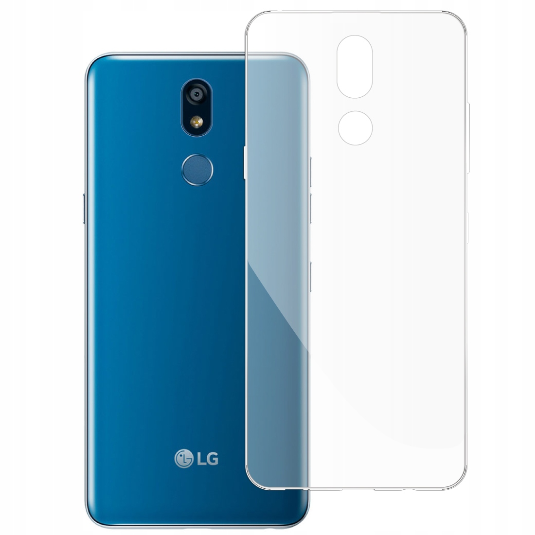

Etui do Lg K40 gumowe Slim Clear View