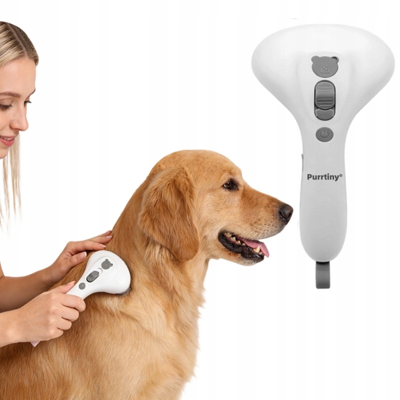 PROFESJONALNA SZCZOTKA PAROWA DLA PSA KOTA ZWIERZĄT - NAJNOWSZY MODEL!