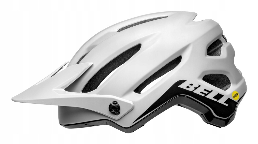 Kask mtb Bell 4FORTY Mips matte gloss white black M 55-59cm