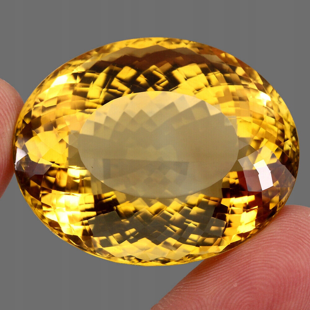 Citron přírodní kámen 173.97ct exemplář certifikát