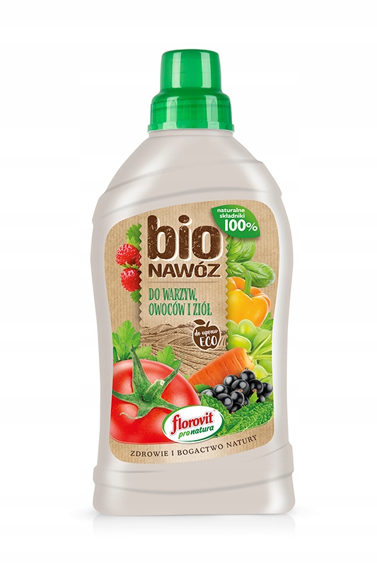 

Bio nawóz do warzyw, owoców i ziół 1,2 kg Florovit