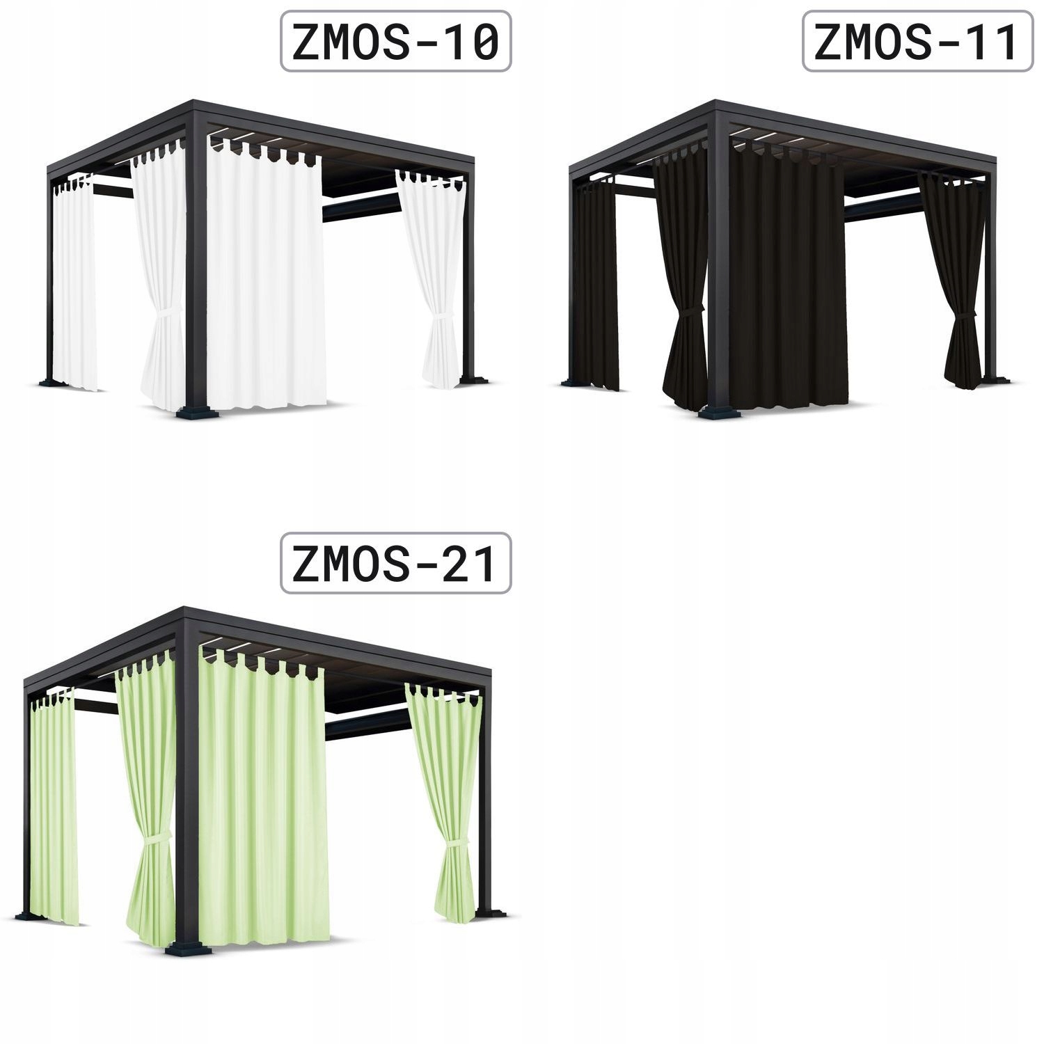 ZASŁONY NA TARAS 155x190 ZASŁONA OGRODOWA OGRODOWE NA SZELKACH WODOODPORNE Wysokość 1.9 m