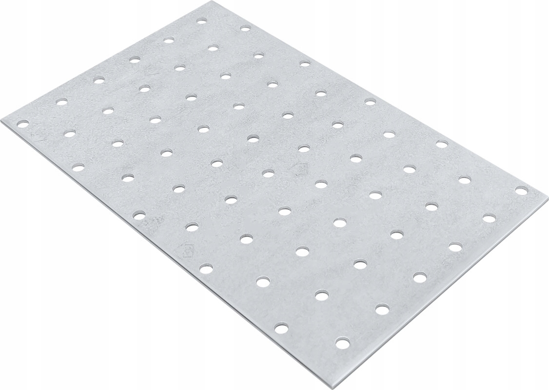 Perforovaná doska s plochým tesárskym spojom 120 x 200 x 2 mm PP18 50ks