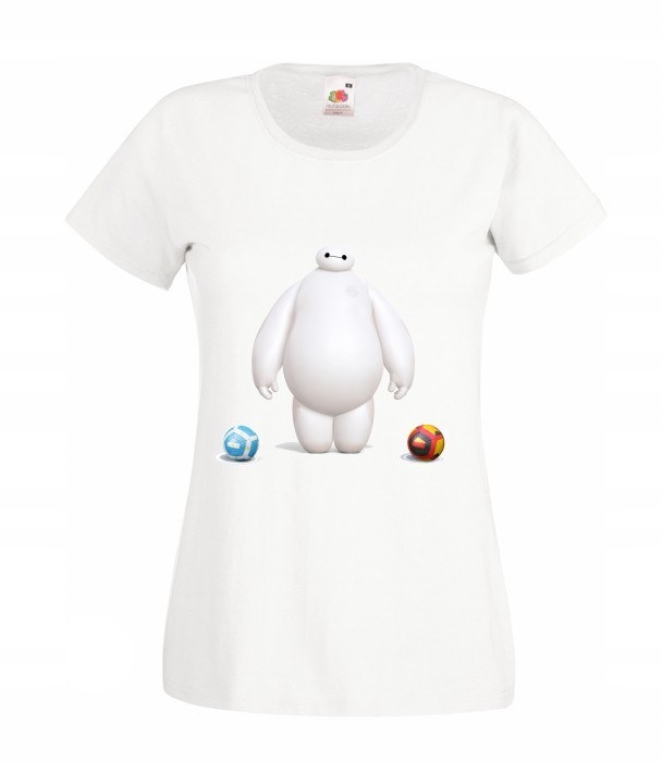 

Damska Koszulka Big Hero Wielka Szóstka Wzory