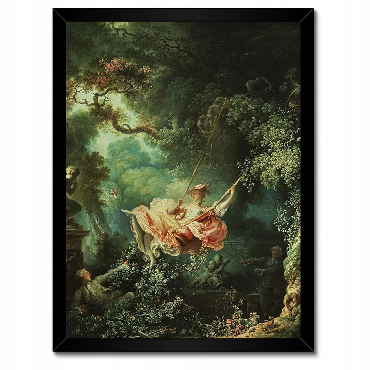 Plakáty v rámu 30x40 Houpačka Fragonard