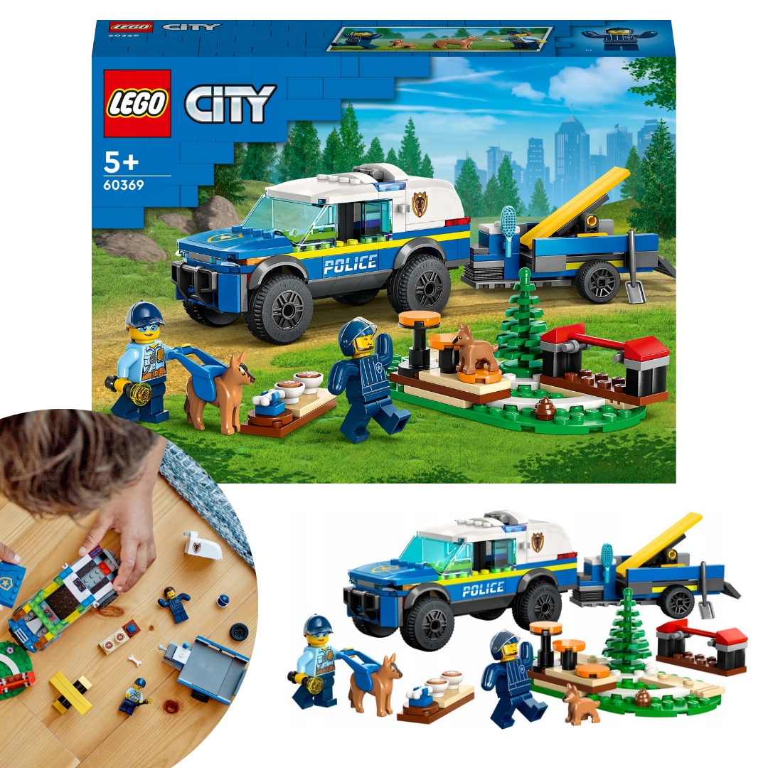 Lego City Szkolenie Psów Policyjnych Tresowanie W Terenie 60369