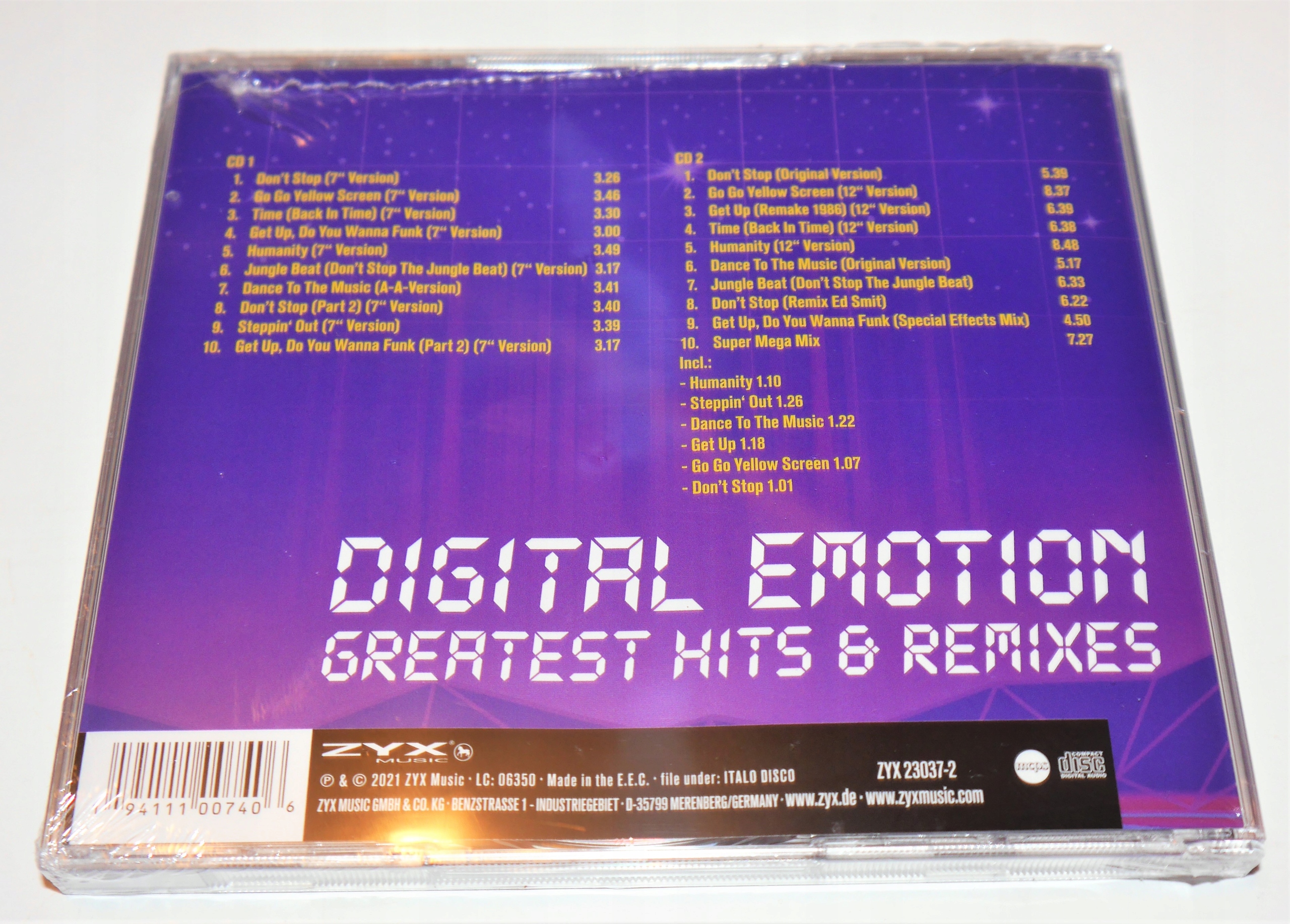 Digital Emotion - Greatest Hits & Remixes 2CD Tytuł Greatest Hits & Remixes