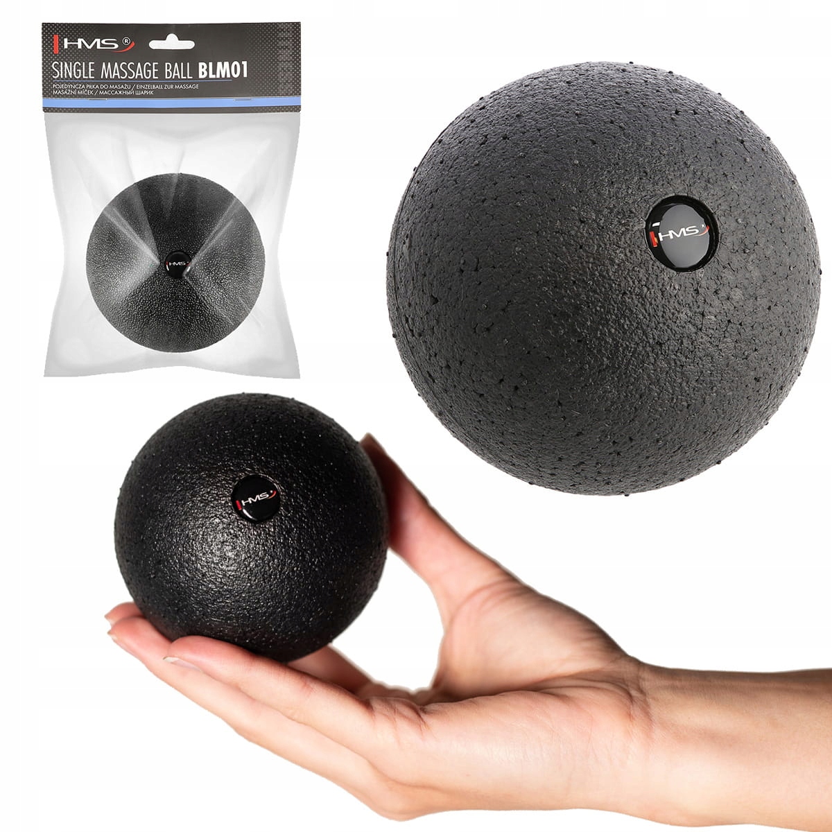 

Pojedyncza Piłka Roller Do Masażu Hms BLM01 8CM