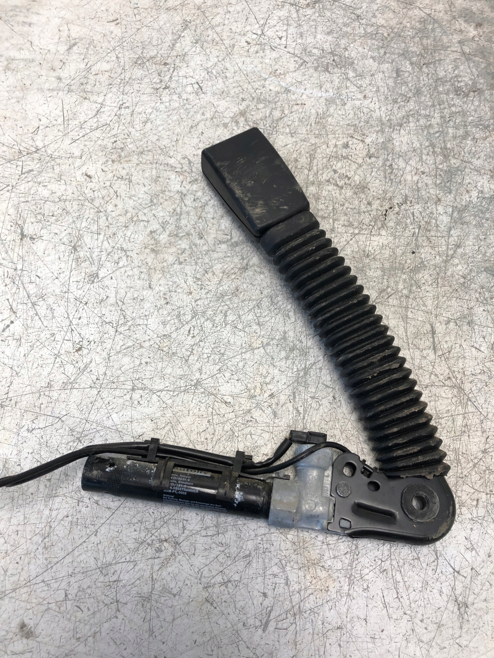adjuster supports right front BMW E61 LIFT 9117240