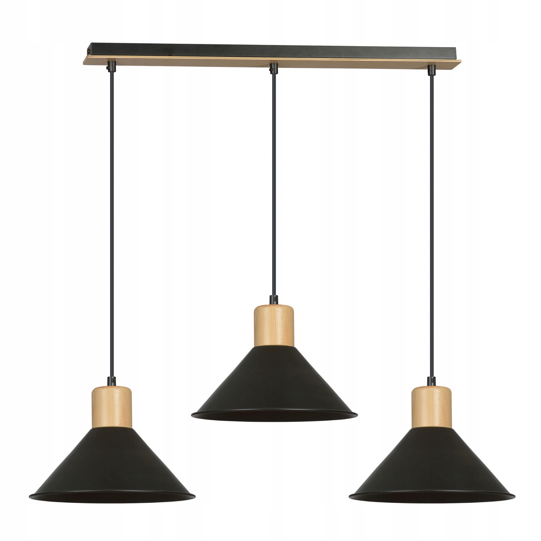 Závesná Lampa luster Emibig 3xE27 60W Rowen