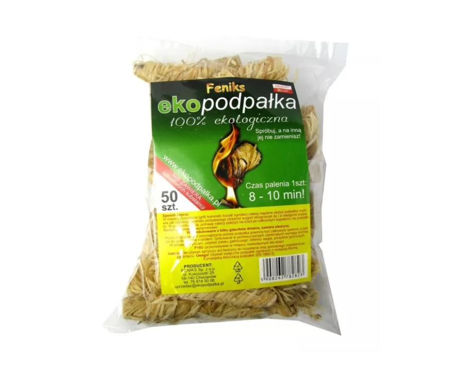 

Ekopodpałka podpałka do grilla pieca kominka 50szt