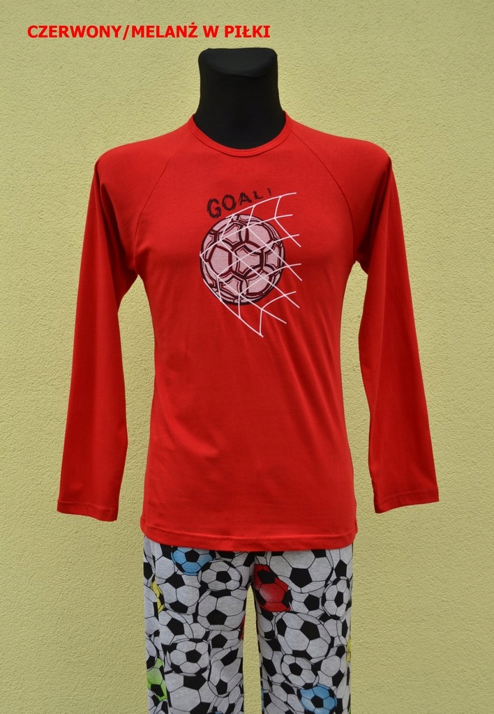 PIŻAMA MŁODZIEŻOWA DŁ.RĘKAW KRATA R 170 M SUTEX Marka SUTEX