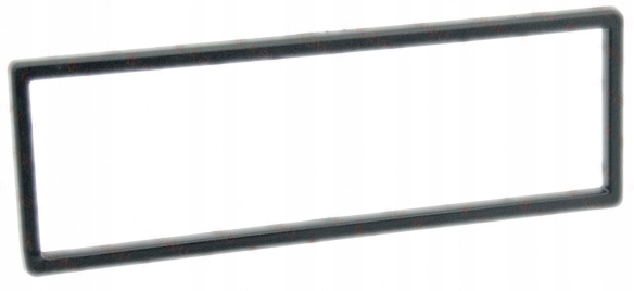 RAMKA RADIOWA ISO 6MM KOLOR CZARNY - WYMIARY WEWNĘTRZNE 182x53mm