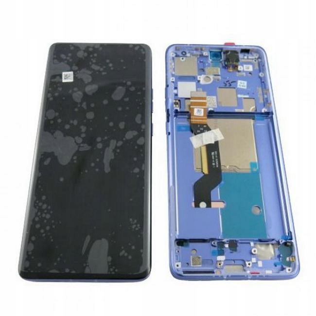 LCD displej Motorola Edge 50 Pro (XT2403) a dotyk s krytom fialový Originál