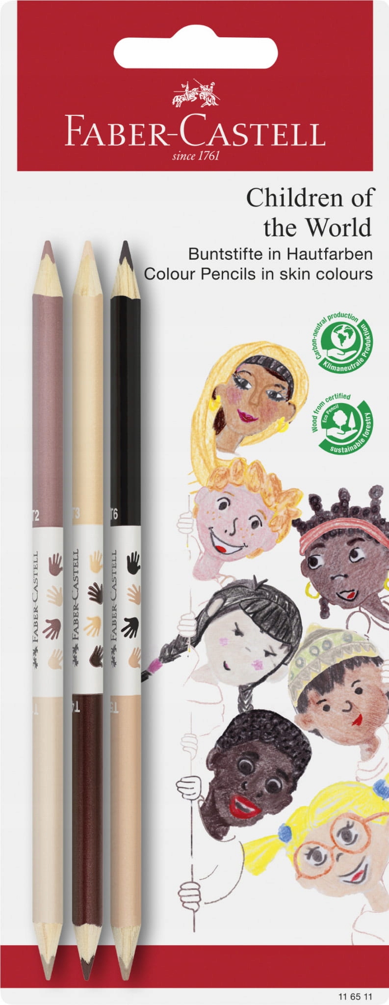 

Faber-castell Kredki dwustronne Children 3 sztuki