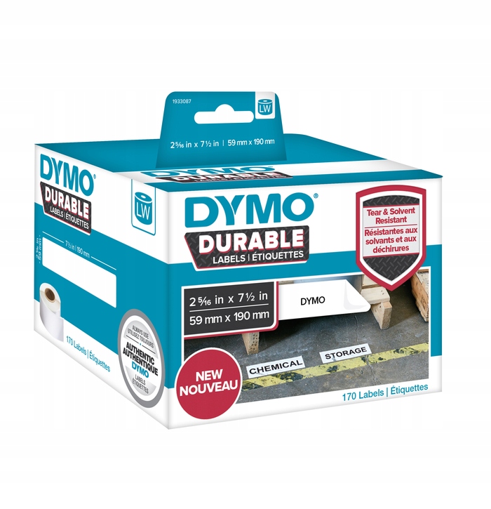 Odolné etikety Dymo Durable 2112288 59x190 170ks