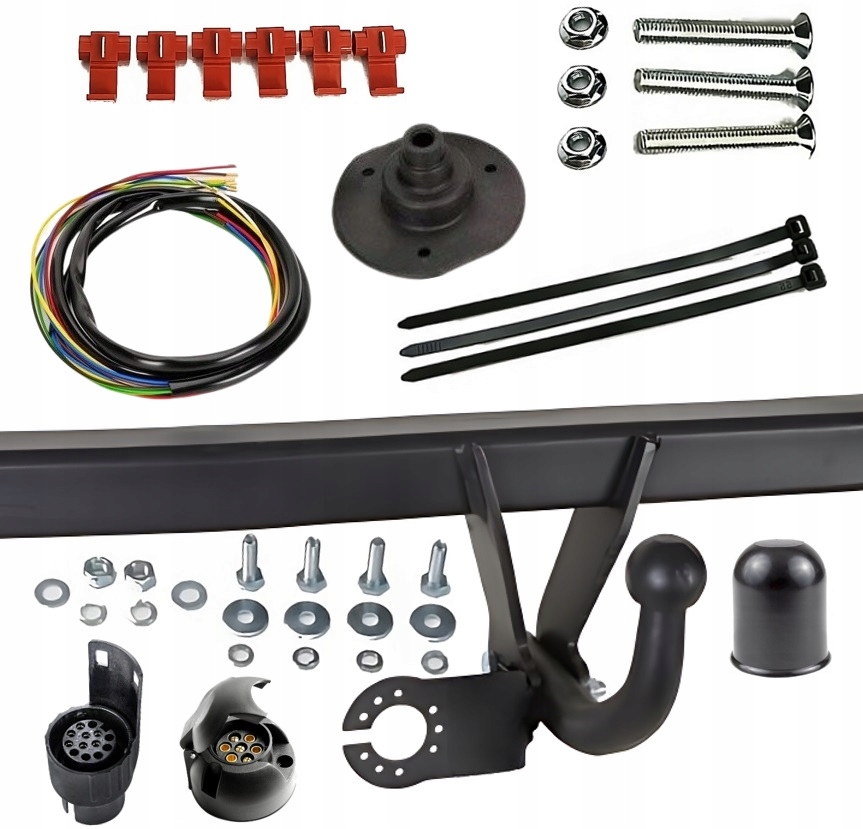 Kompletní Sada Tažného Zařízení Pro Ford Focus MK2 Rok 2009 Hatchback Svazek