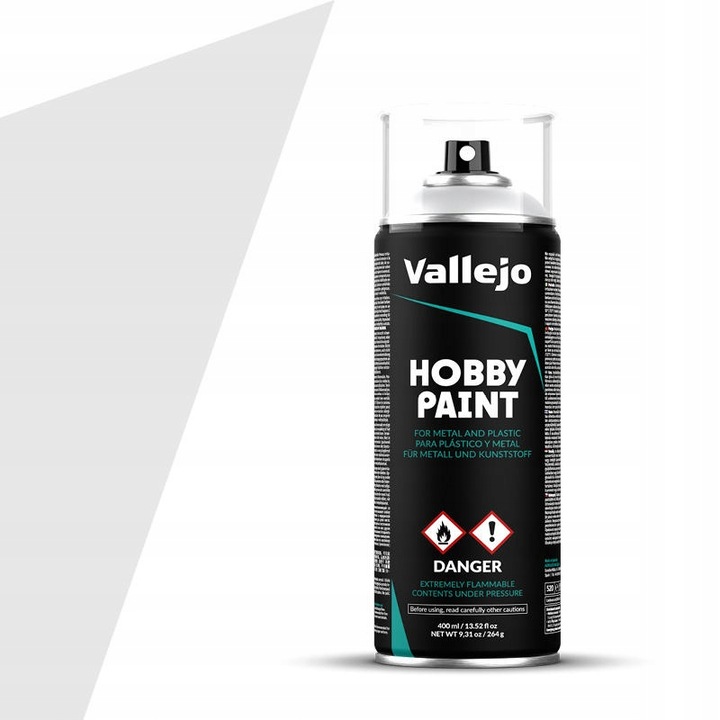 Vallejo 28011 Surface Primer Grey [spray] 400ml