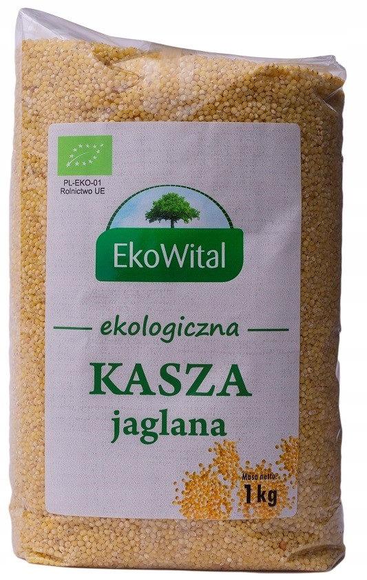 Levně 4x Ekowital Jáhlová kaše Bio 1 kg