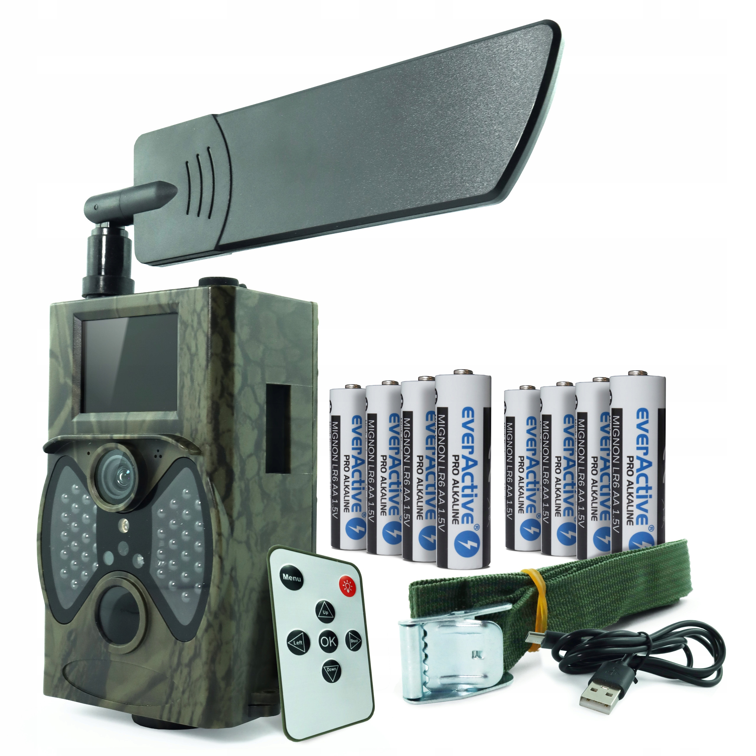 Kamera Lesní fotopast Gsm Suntek HC-300M Mms 2G Full Hd Baterie Usb-c