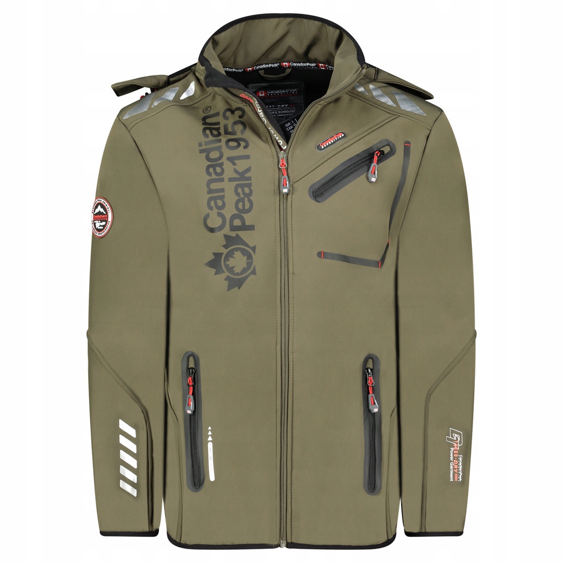 Canadian Peak bunda pánská Royauteak Men softshell M khaki