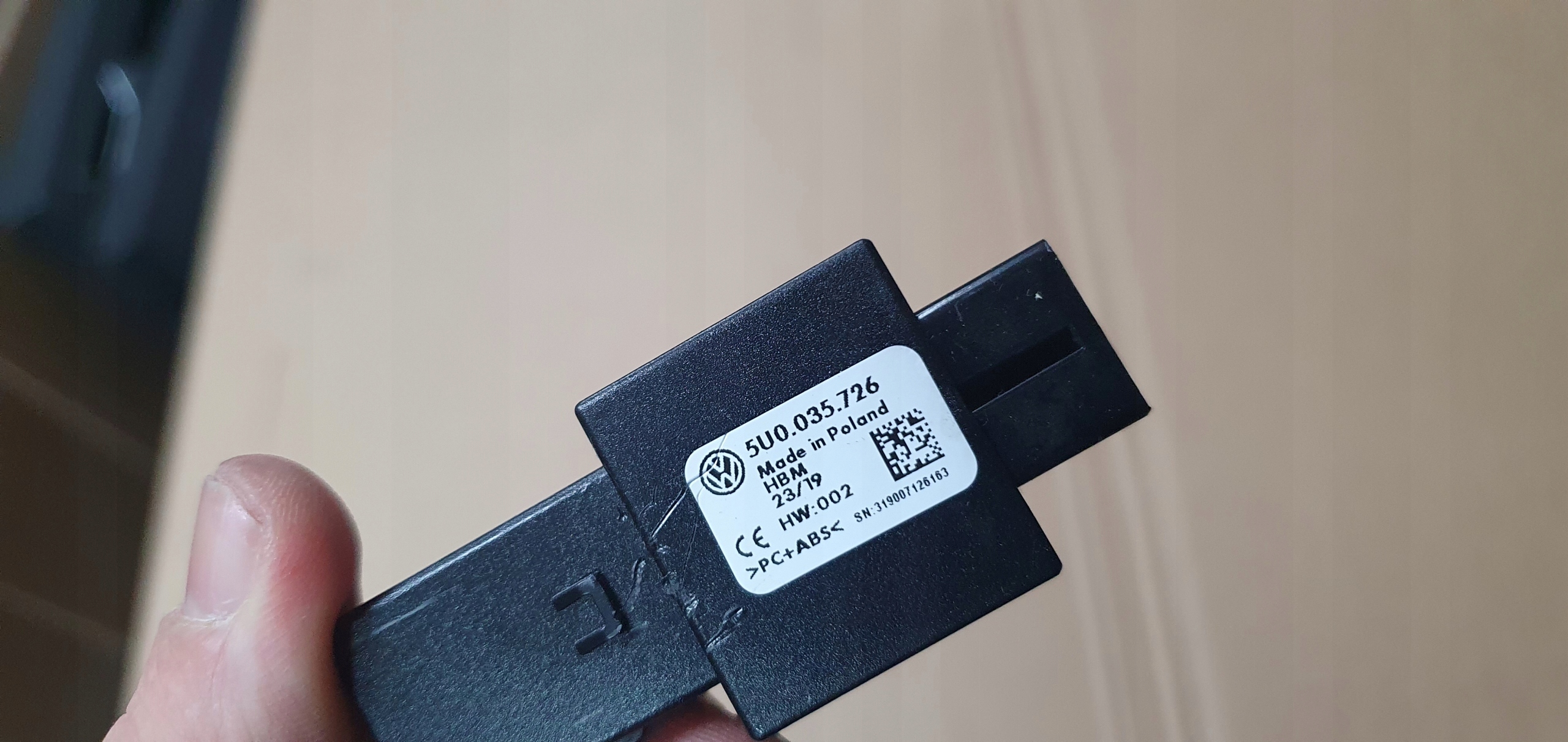 module USB VW SKODA AUDI 5U0035726 original