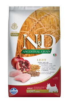 Levně N&d Lg Dog Light Mini Chicken & Pomegr 2,5kg